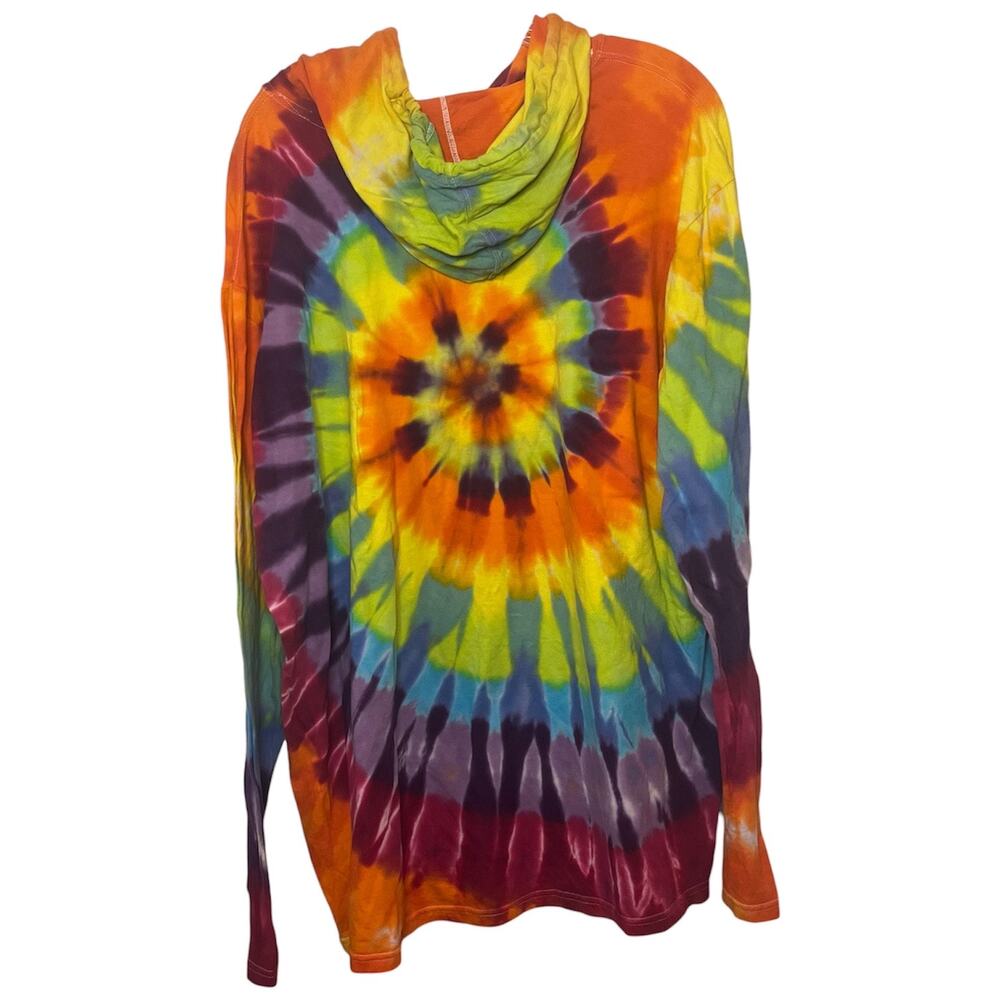 Disney Parks Mickey Mouse Tie Dye Hoodie Sz XXL Walt Disney World Park Day - Picture 5 of 10